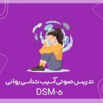 تصویر: پکیج ویژه تدریس صوتی آسیب شناسی روانی DSM-5